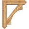 Ekena Millwork Westlake Arts and Crafts Rough Sawn Bracket w/ Offset Brace, Western Red Cedar, 8"W x 34"D x 40"H BKT0806X34X40WTL03RWR - alternate 2